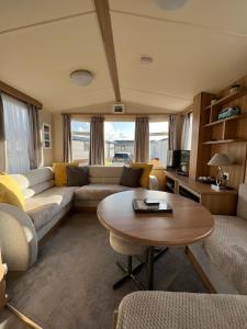 Cosy caravan in North Devon