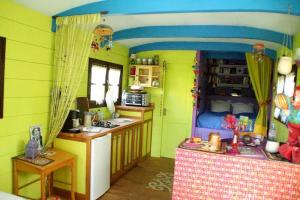 Roulotte de cirque à Rocamadour