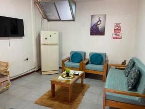 Muy completo y comodo departamento en pleno centro de la ciudad de Baños de Agua Santa