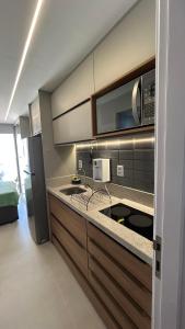 Studio com Varanda e Vista Mar - Apartamento na Pituba