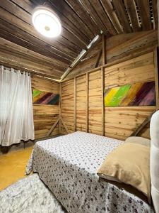 rustic cabin with private pool