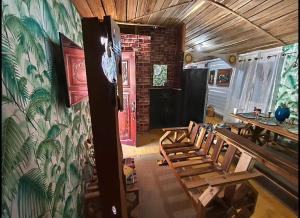 rustic cabin with private pool