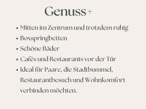 Apartments am Linggplatz - Ruhige Lage in der Fußgängerzone - Self-Check-in - Parkhaus inklusive - Schnelles WLAN