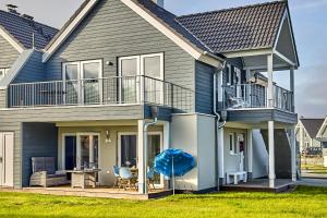 Küstenkojen BLAUE LAGUNE - FeWo 1-5 Pers mit 2 Schlafzimmern, Terrasse und SAUNA