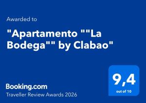 Apartamento "La Bodega" by Clabao - A un paso de la Laurel y Tranquilo