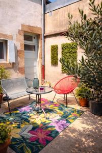 Appartement Oiseau du Paradis avec terrasse parking privé proche centre