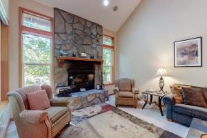Golf-course-front home with hot tub & pool - easy ski & golf access