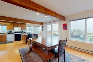 Oceanview Home with Beautiful Deck & Private Playground - Blocks to the Beach