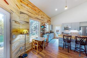 Beautiful riverfront home with private dock fireplace WiFi and patio