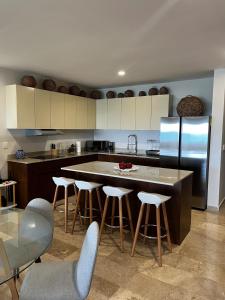 Chicxulub , oceanfront 3 recamaras