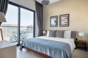 Blueground Sobha Hartland Waves sauna gym DXB-1313