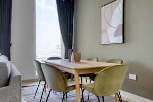 Blueground Dubai Creek Harbour pool gym DXB-1186