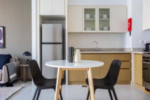 Blueground Dubai Creek Harbour balcony gym DXB-1171