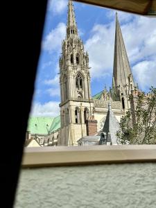 La Chapelle · Vue cathédrale · Chartres centre