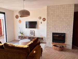 Maison de village, jardin, vue Pyrénées - 8 pers