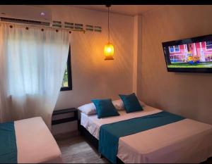 Cabaña Aldea Santorini