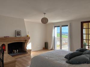 Maison de village, jardin, vue Pyrénées - 8 pers