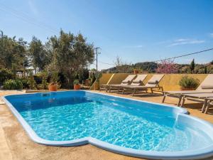Villa Anafoufou Afionas with private heatable pool