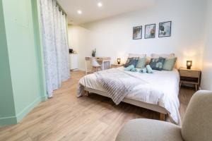 Le Green Cosy, T1 design, fibre, parking proche gratuit, 2 Voyageurs