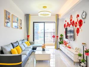 난닝 / 남령 Yueting-Three bedroom-Family outings-Cooking facilities-Nanning College-Garden Expo Park-Longgang-Qi 싱글룸 스위트룸