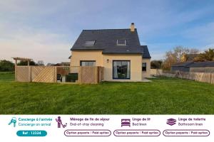 Maison pour 6 avec jardin à 500 m de la plage