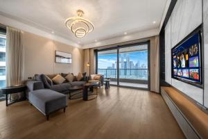 重庆 Kuan Yue Serviced Apartment Chongqing Nanbin Road Himalaya Branch 酒店 大堂