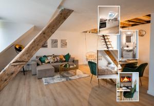 Helle City-Maisonette mit Balkon l WiFi
