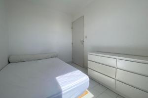 The sea stretches to infinity