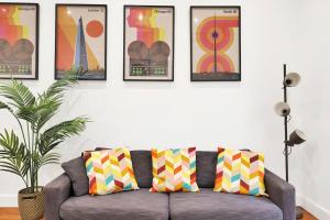 Loft Aartment Short Term Rental & Flexible Renting Hackney With Free WiFi & Balcony
