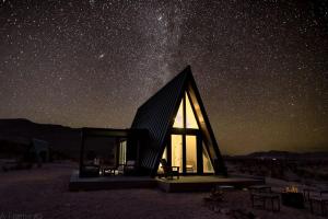 Dreamy A-frame Lovely Outdoor Living Space in Terlingua, Texas