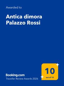 Antica dimora Palazzo Rossi