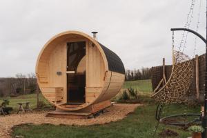 Tiny house avec spa privé et vue panoramique