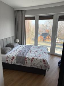 Laguna Beskidow Luxury Lake View Apartment 6 Guests Large Terrace