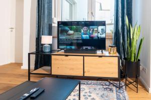 Studio Loreley am Rhein, moderne & vollausgestatte 40qm, Küche, Netflix, WM