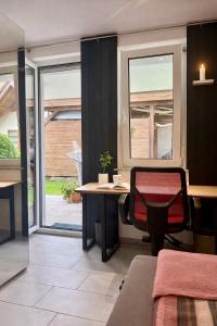 Zentrales Apartment in Friedrichshafen mit Terrasse für bis zu 5 Personen