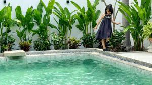 Oceanfront Serene,3BR with Private Pool Villa,New Modern White
