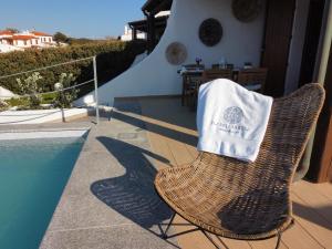 Casa Su Soli Sardu 10 - Blick aufs Meer vom Swimmingpool!