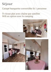 mobil-home le champ des vagues 1 à 6 personnes 2 chambres 2 salles d eau -