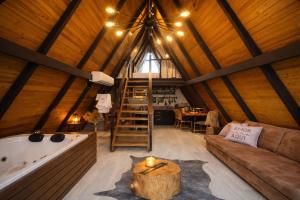 Chalé com Banheira, Piscina e Vista Panorâmica nas Montanhas