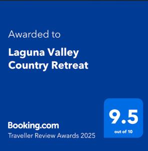 Laguna Valley Country Retreat