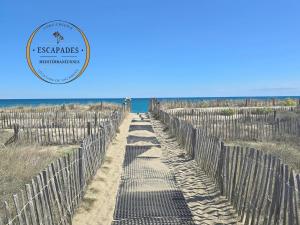 Le Havre de Paix Mobil home a 200m de la Plage Parc Aquatique Camping 5 Etoiles Les Dunes
