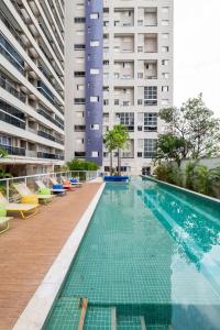 Edifício The Expression | Cond.cPiscina aquecida | Sauna | Garagem | Academia | Wi-Fi | Ar | Portaria 24h| Perto de tudo