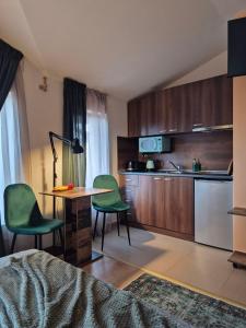 Sun-Kissed Emerald Studio Panorama View Ski & Bike