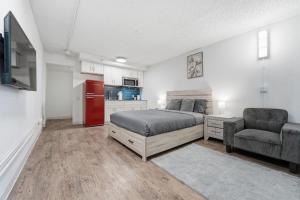 Bright open studio with modern vibe