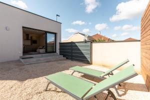 Maisonnette Neuve Indépendante, Terrasse, Parking