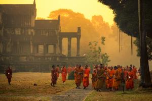 River Road, Siem Reap, Cambodia.