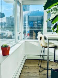 2BR Luxury Condo with pool in Vancouver - next to Rogers Arena and 3 minute walk to BC Place - the official FIFA venue