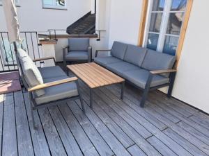 Moderne Ferienwohnung im Denkmal mit 3 Schlafzimmer auf 120 qm