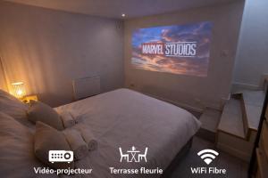 Cocon climatisé et terrasse centre ville à 5 min à pieds