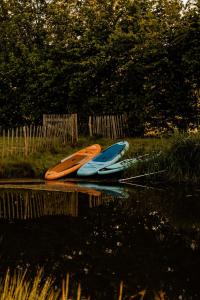 Glamping Pod in de natuur Eigen badkamer